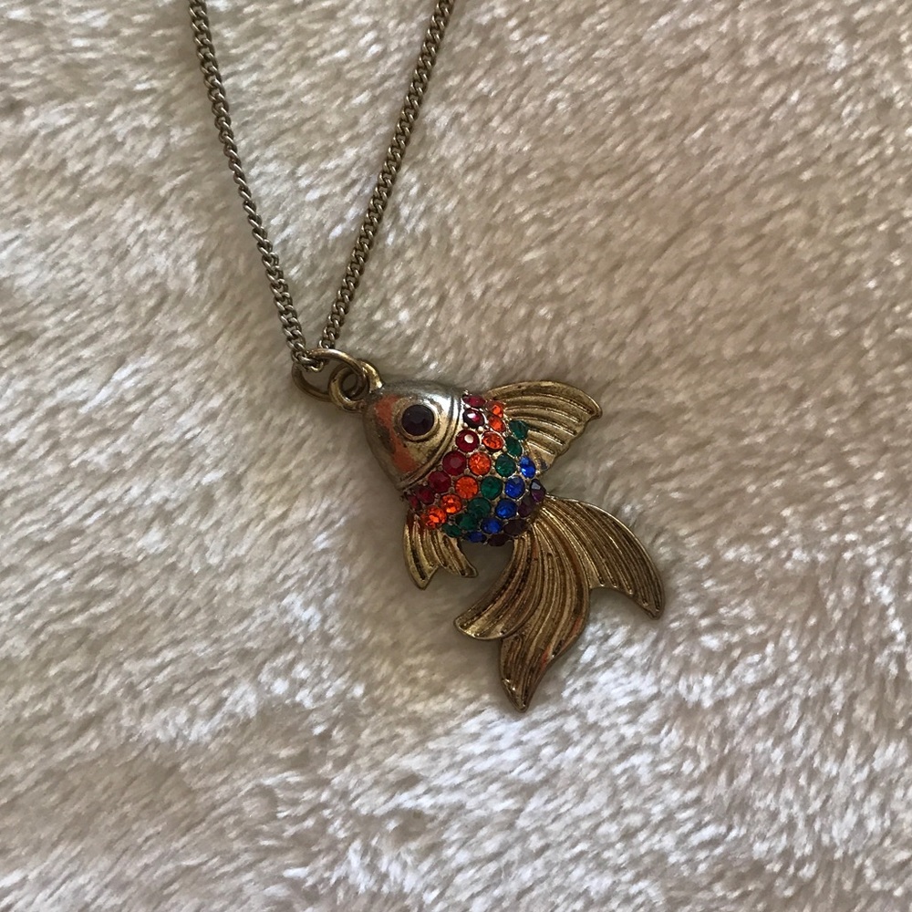 Rainbow Fish Pendant
